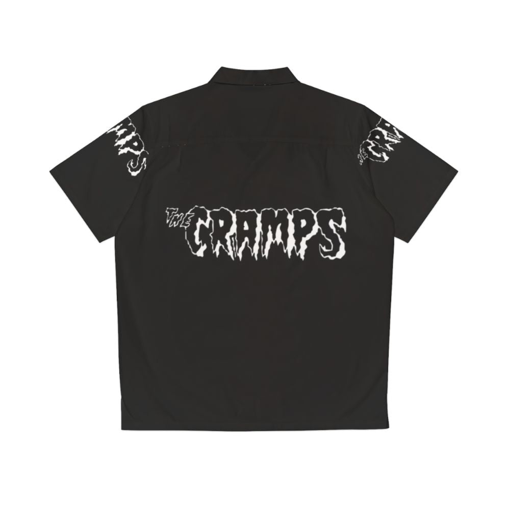 Retro The Cramps Psychobilly Hawaiian Shirt - Back