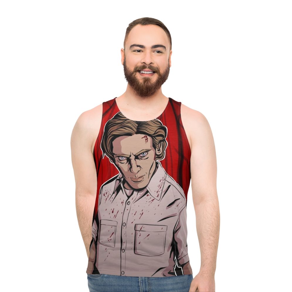 Stranger Things Vecna Henry Creel Fanart Unisex Tank Top - men