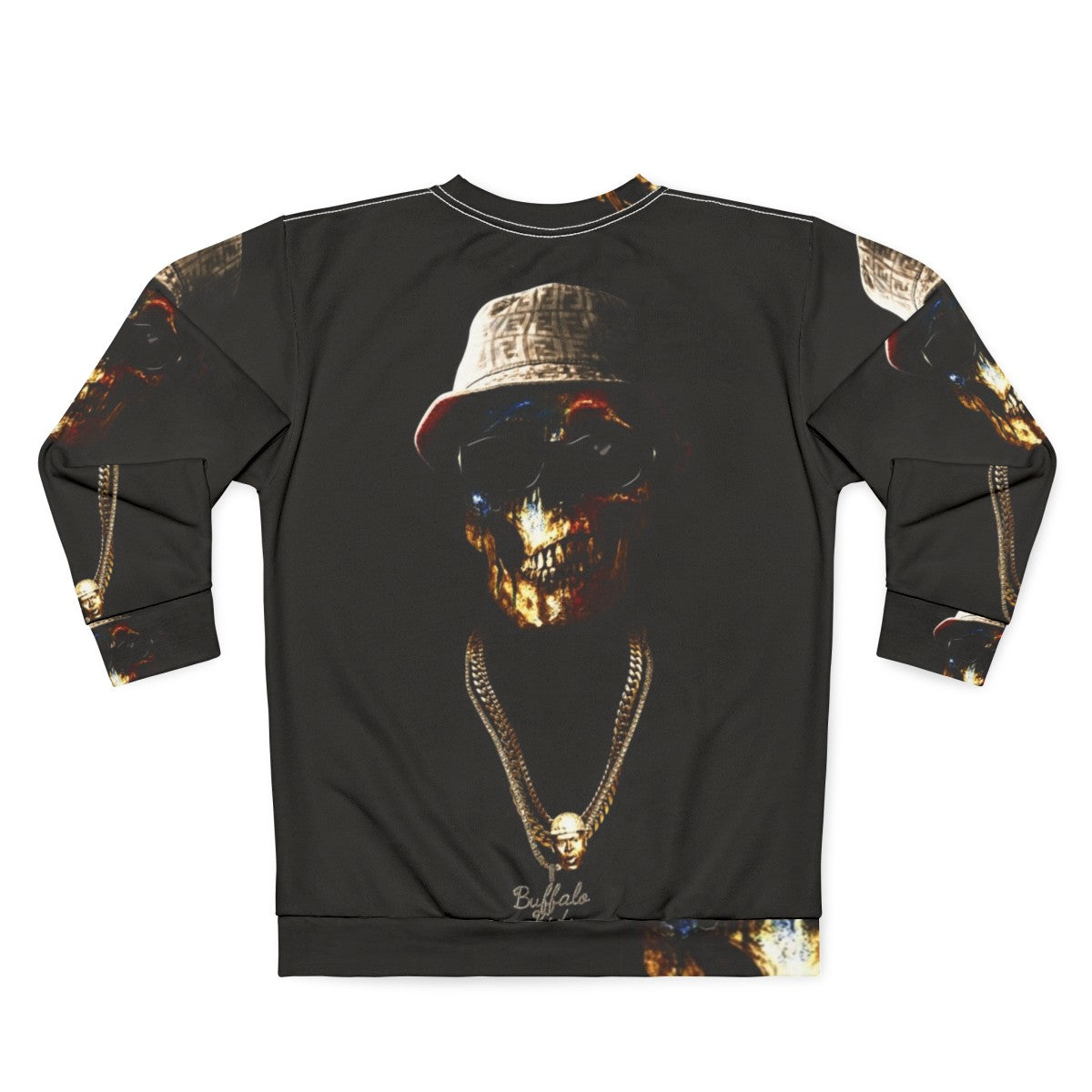 Conway The Machine Skull Face Sweatshirt - Back