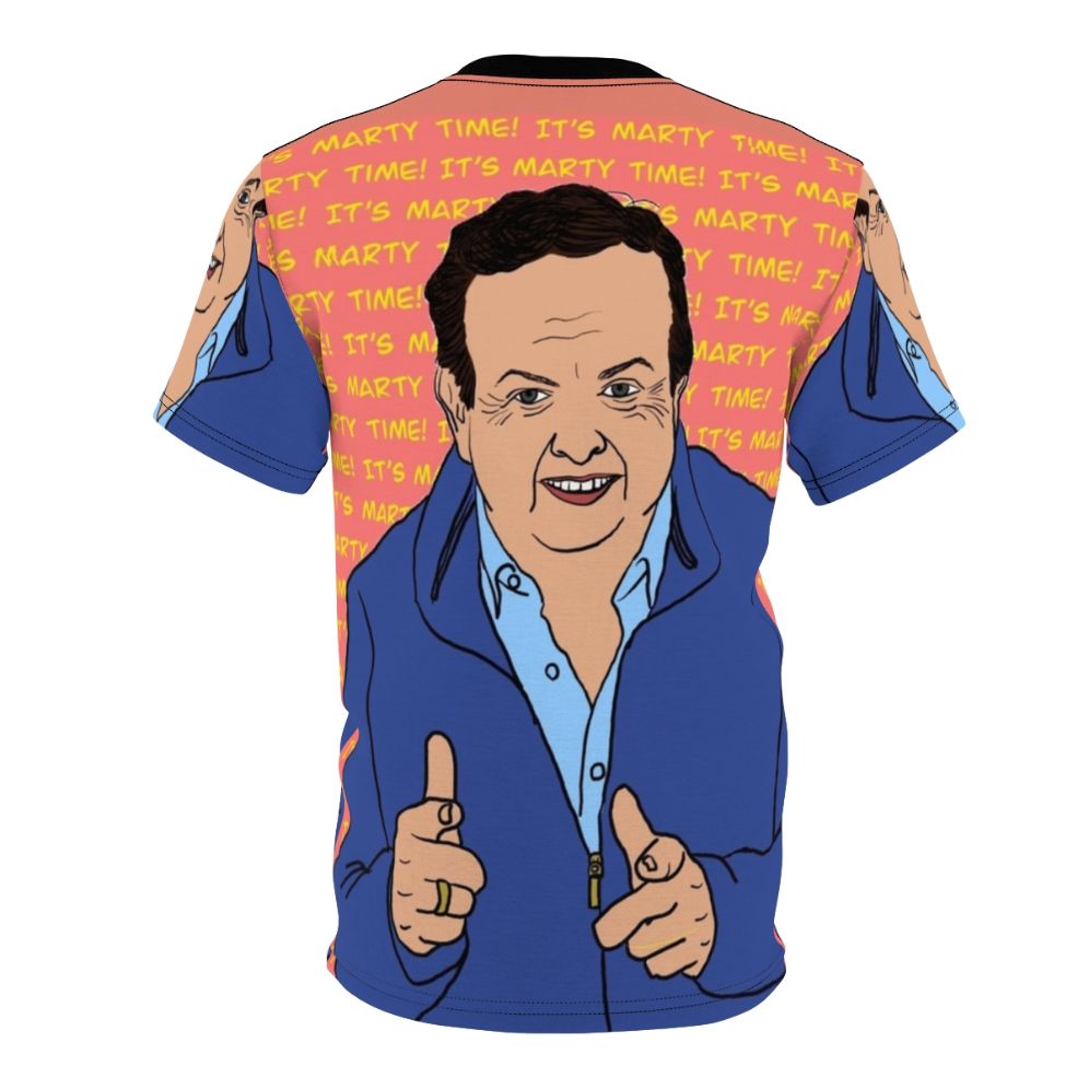 Marty Morrissey themed AOP t-shirt with a fun, colorful design - Back