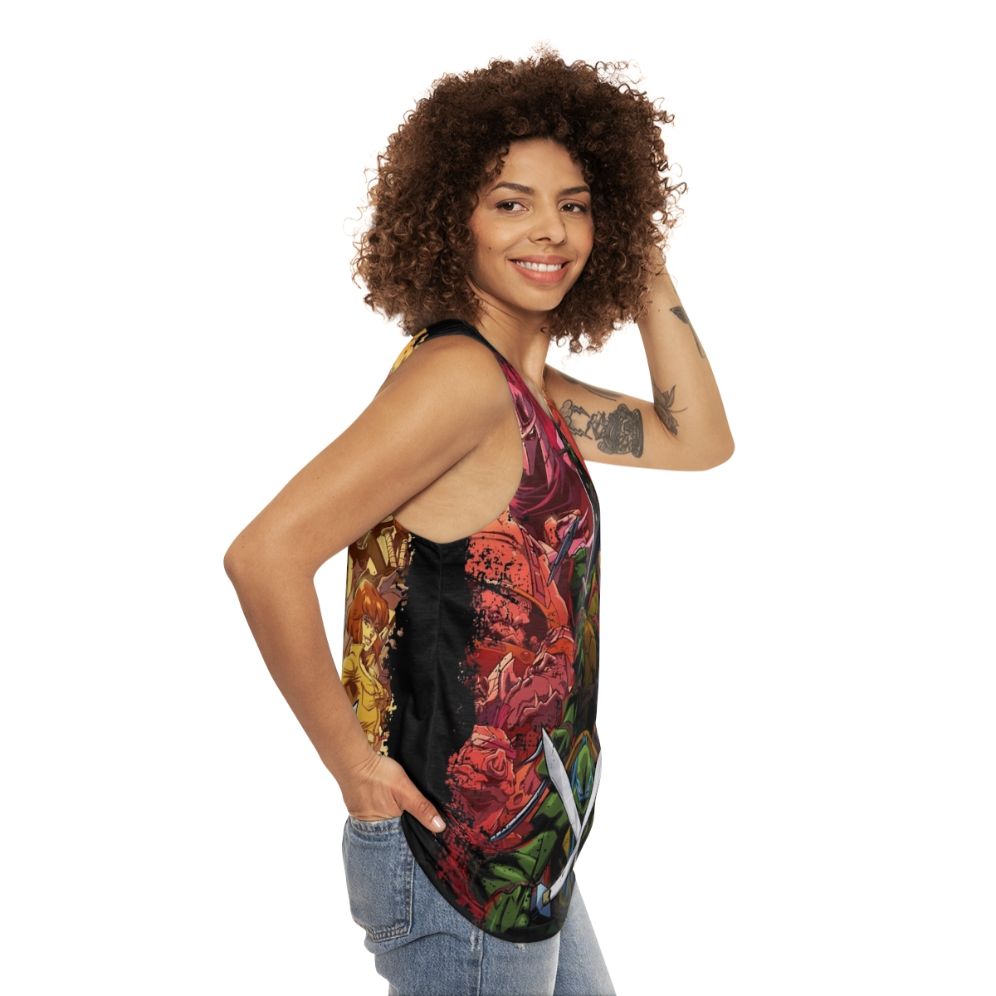 Teenage Mutant Ninja Turtles Unisex Tank Top - women side