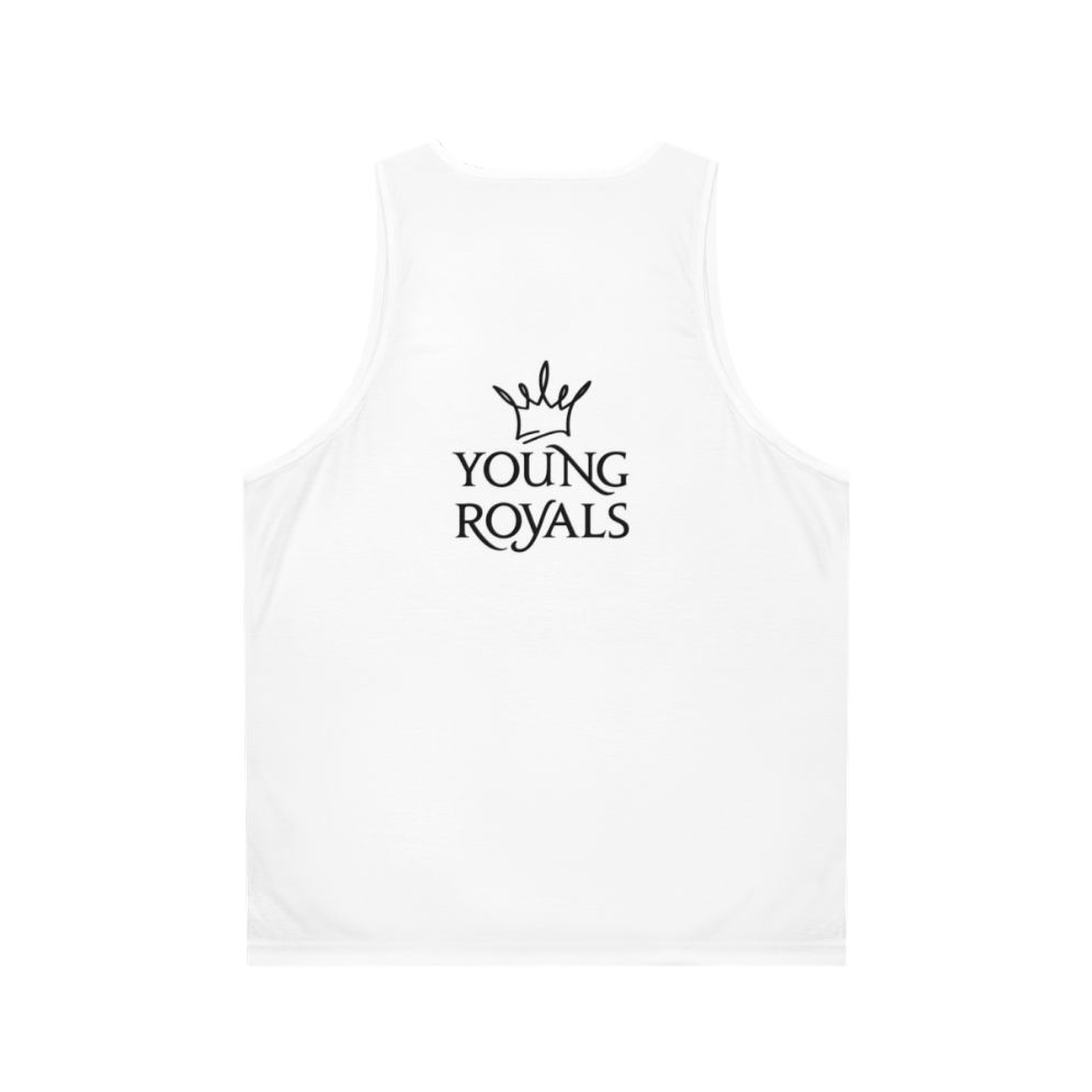 Young Royals Unisex Tank Top featuring Simon and Wilhelm - Back