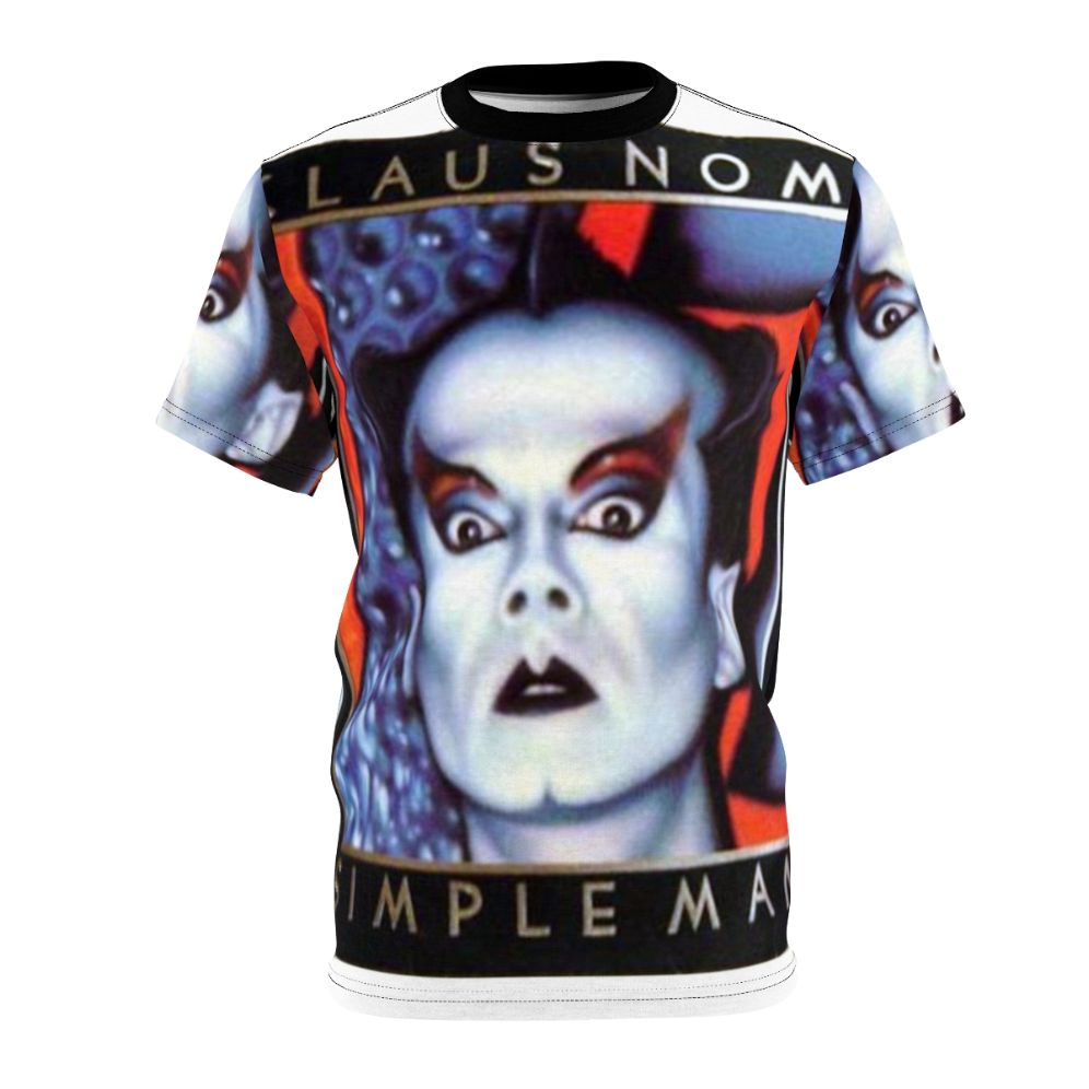 Retro Klaus Nomi Inspired New Wave Graphic T-Shirt