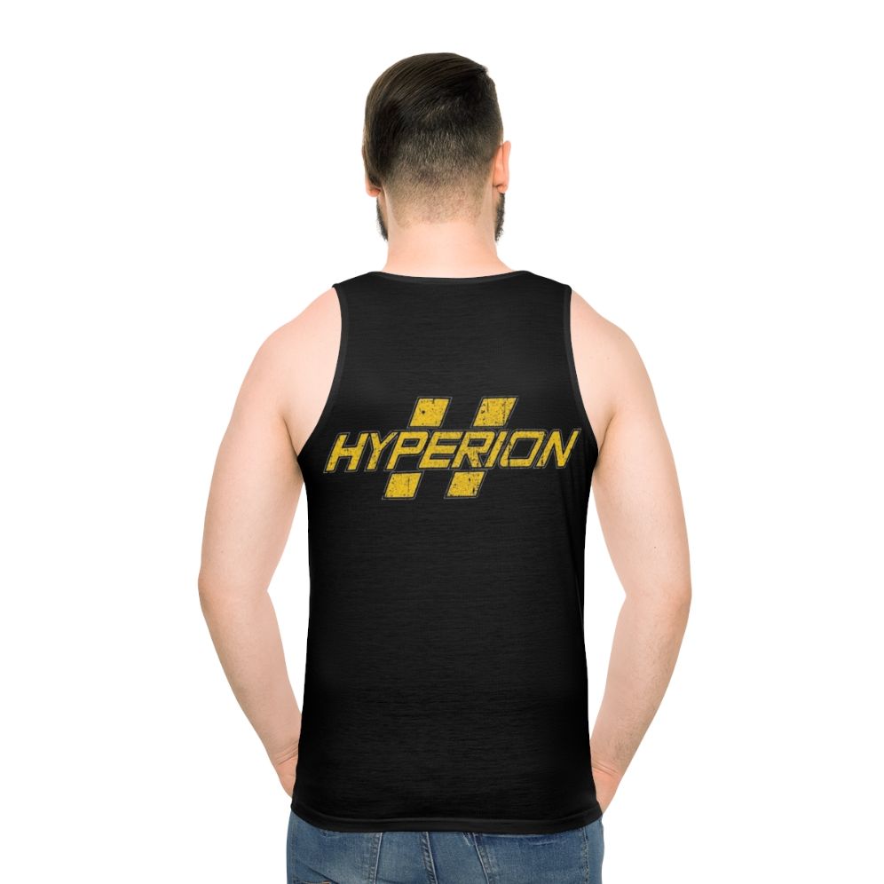 Hyperion Unisex Gaming Tank Top - men back