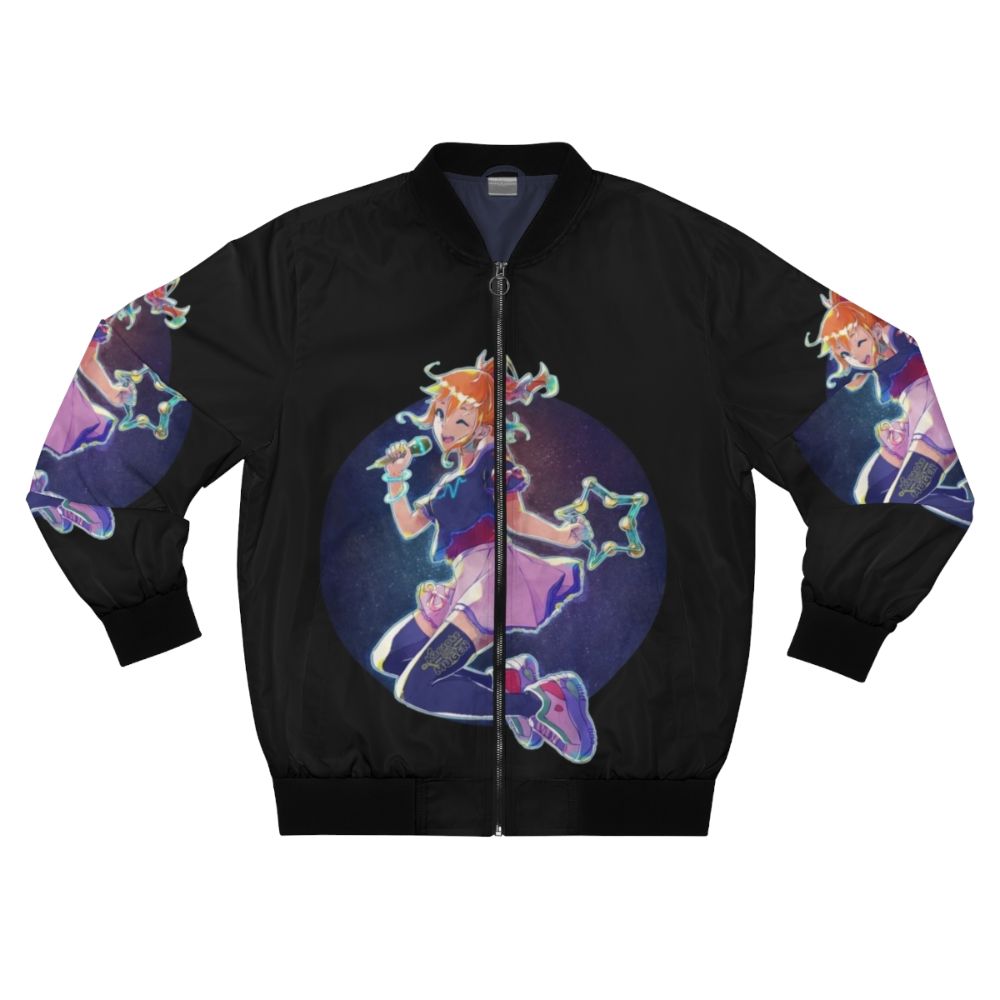 Nanami Karaoke Mugen Anime Bomber Jacket with character design