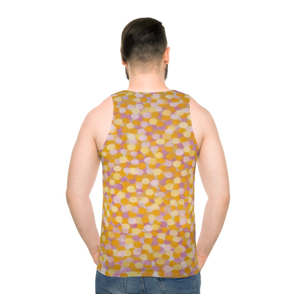 Thomas Downing abstract art unisex tank top - men back