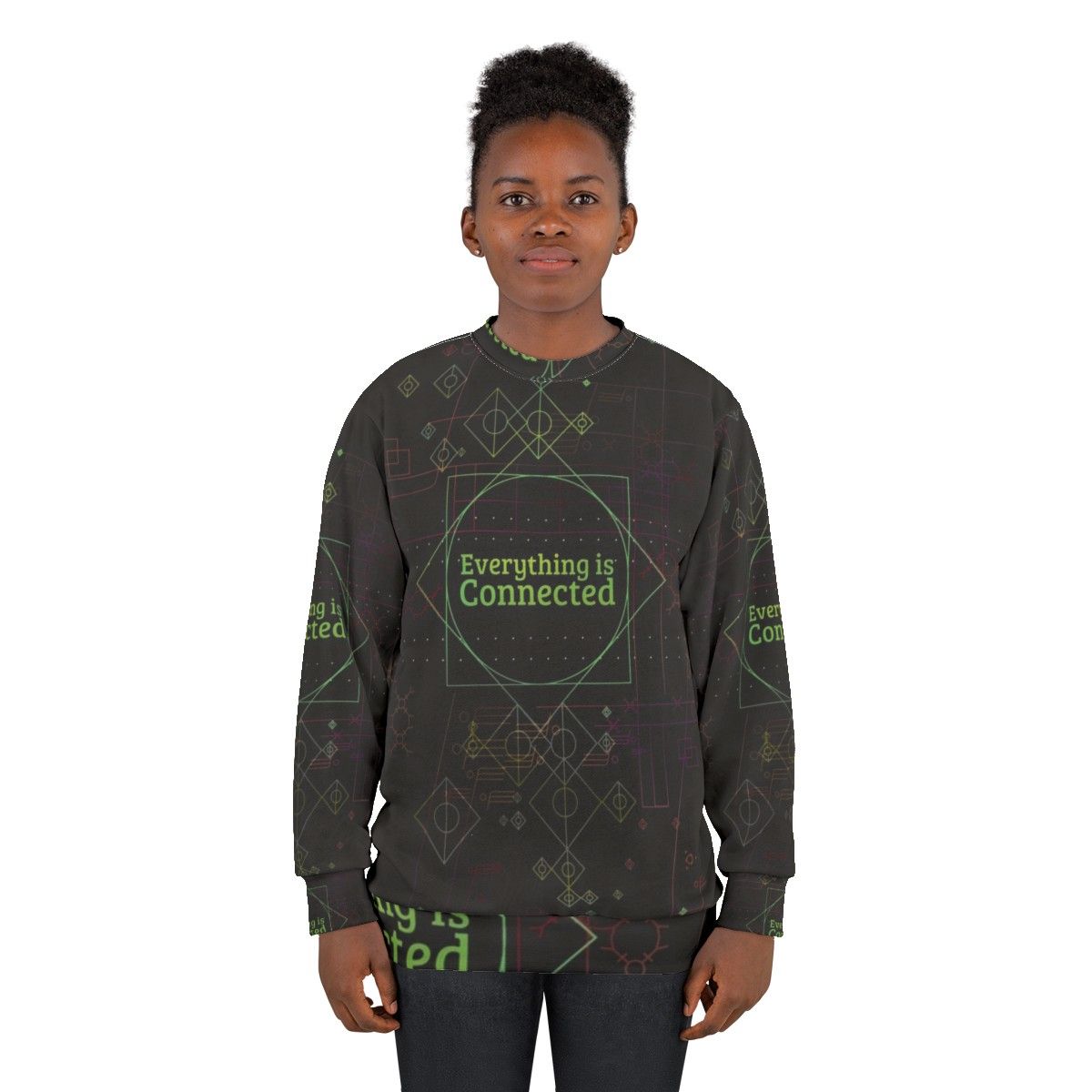 Everything is Connected Dirk Gently Paranormal Investigation Sweatshirt - women