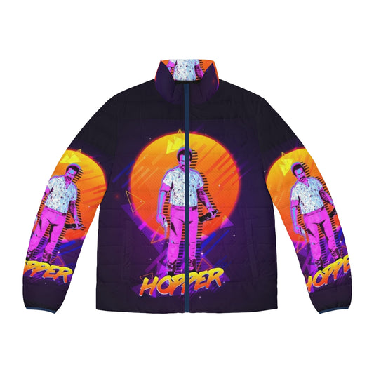 Hopper Puffer Jacket - Retro 80s Stranger Things Inspired Outerwear