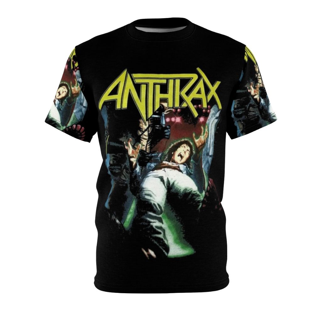 Anthrax Inspired Fan T-shirt featuring the iconic band logo and album artwork