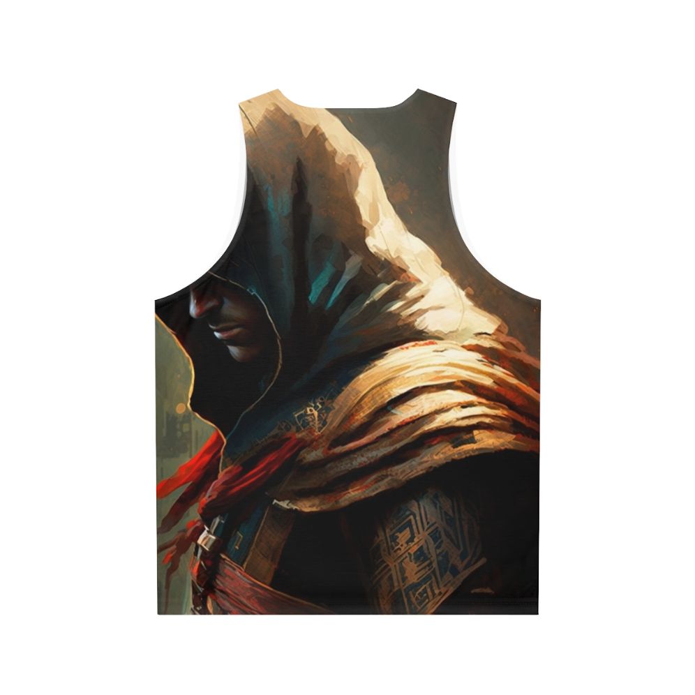 Assassin's Creed Painting Unisex Tank Top - Back