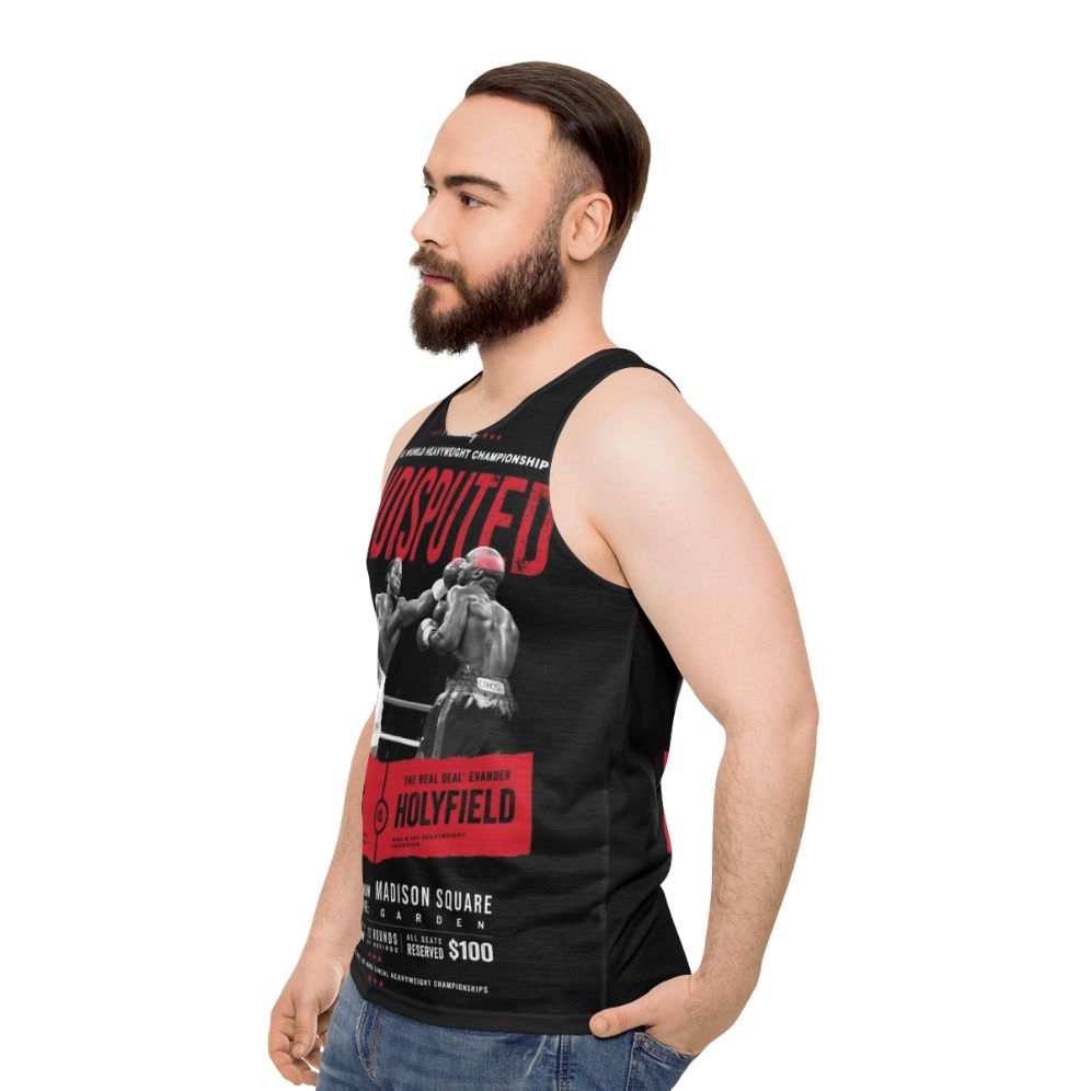 Undisputed Heavyweight Champion Boxing Unisex Tank Top - men side