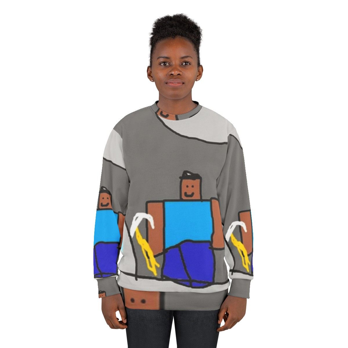 Minecraft diamonds sweatshirt featuring Mcap and Pyrocynical references - women