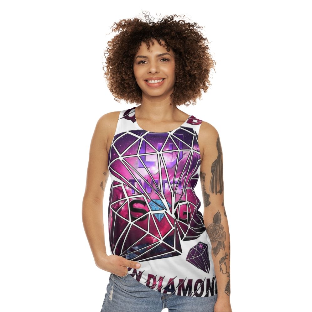 Unisex Twitch Diamond G Virtual Reality Tank Top - women