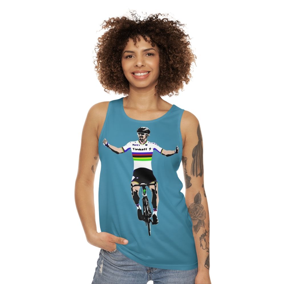 Peter Sagan Unisex Cycling Tank Top - women