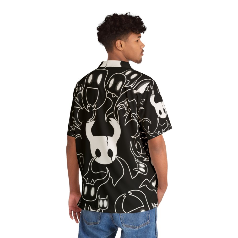 Hollow Knight Doodle Hawaiian Shirt - People Back