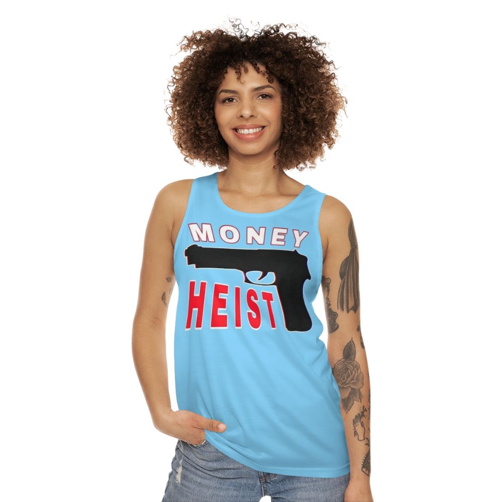 Money Heist Netflix Inspired Unisex Tank Top - women