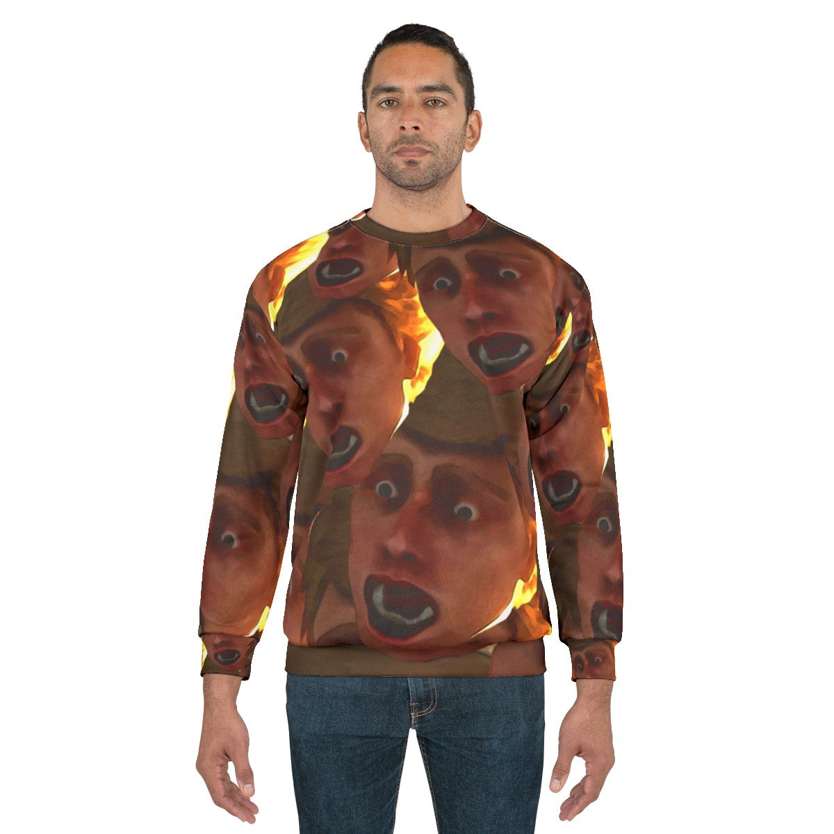 Chad Is Afraid - Friday the 13th Inspired Sweatshirt - men