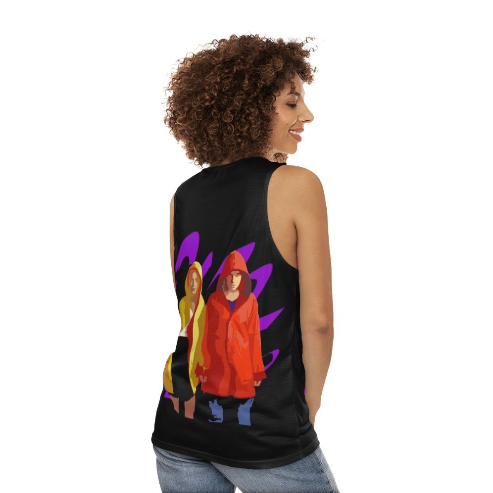 Eleven Stranger Things Unisex Tank Top - women back