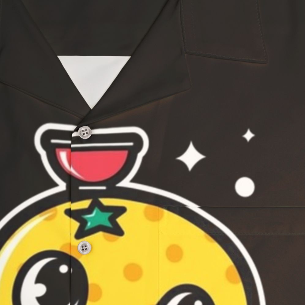 Beloved Mascot Hawaiian Shirt - Video Game Apparel - Detail