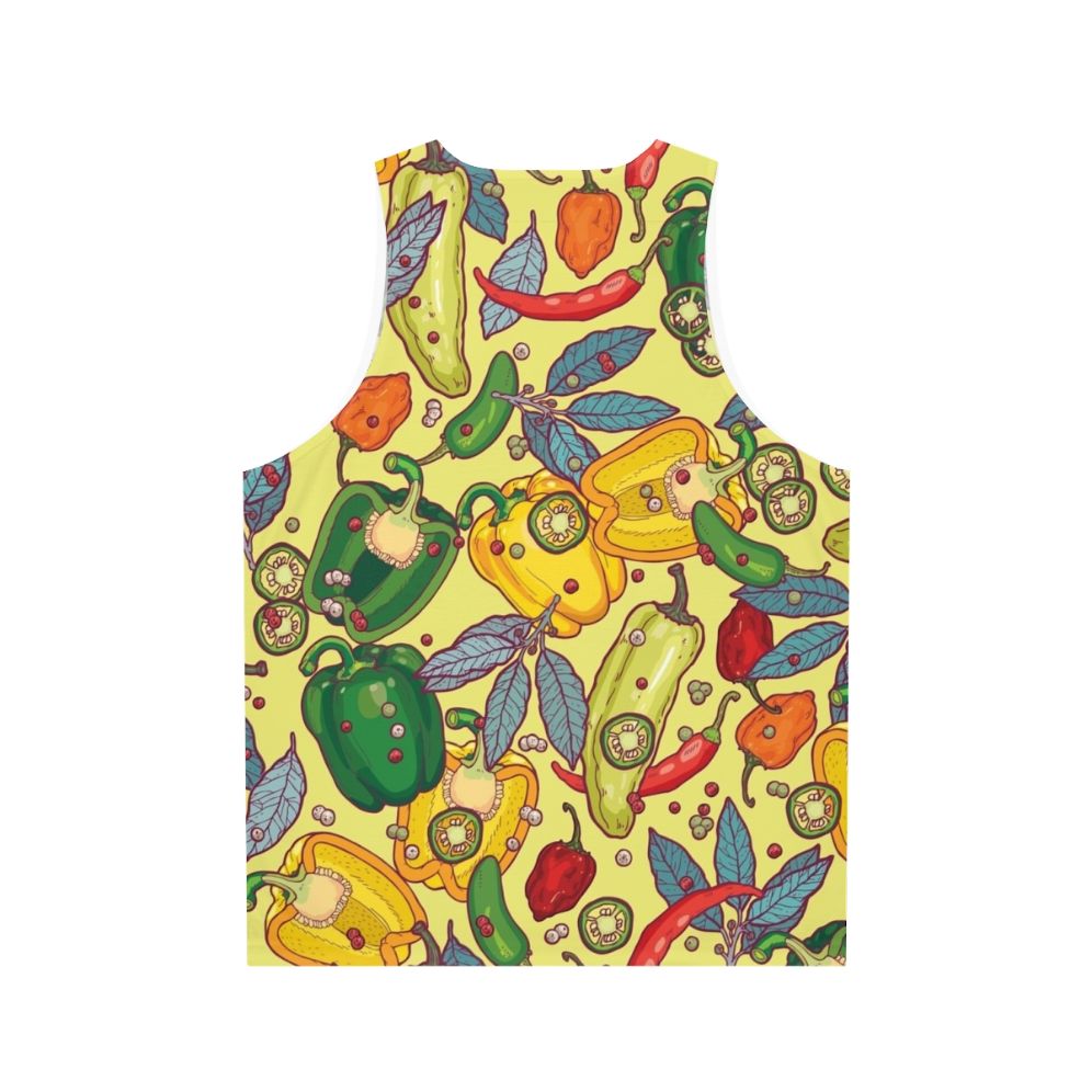 Spicy Hot Unisex Tank Top - Back