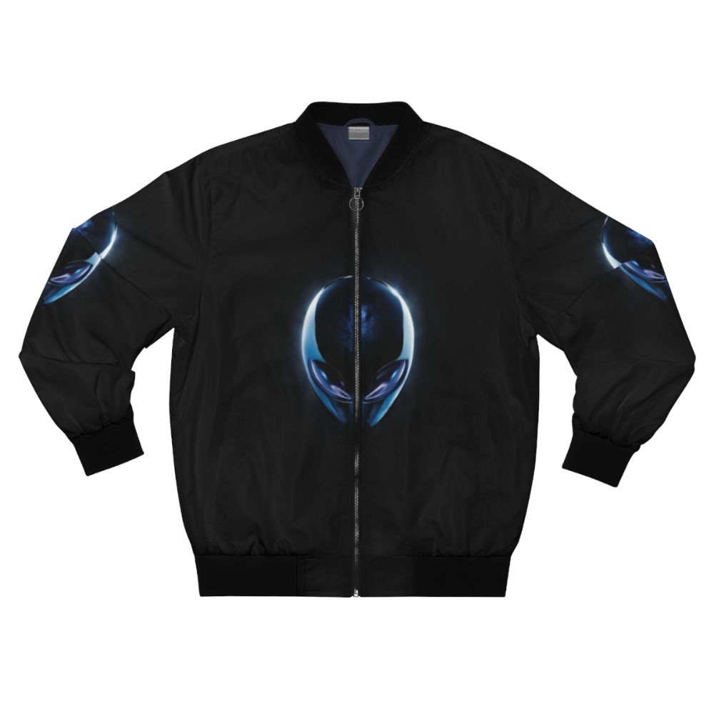 Alienware Gaming Bomber Jacket with the iconic Alienware logo and design