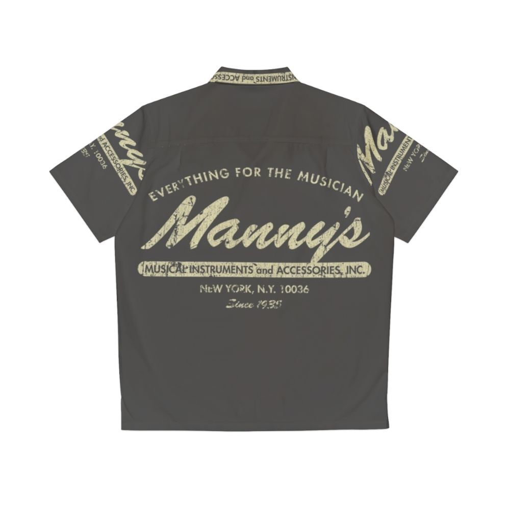 1930s Manny's Music 1935 Hawaiian Shirt - Back