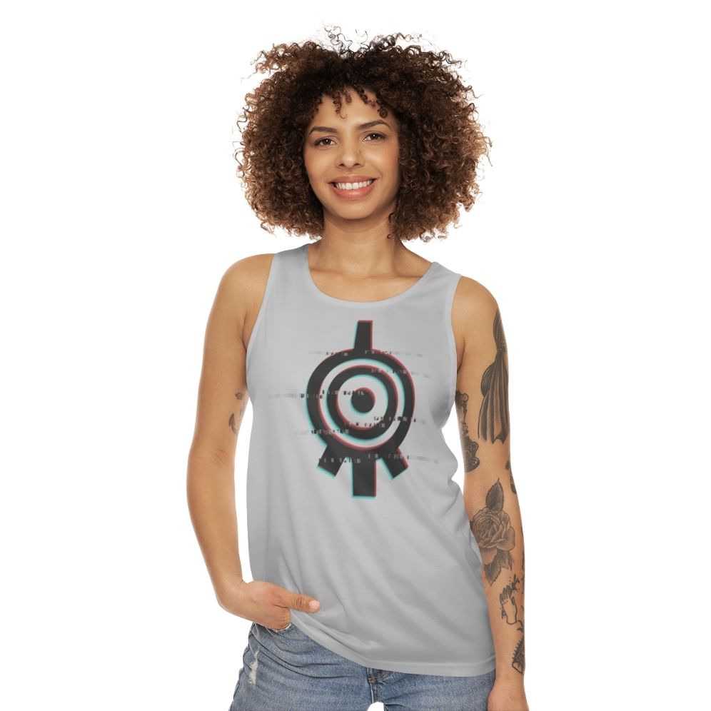 Code Lyoko Glitching Xana Unisex Tank Top - women