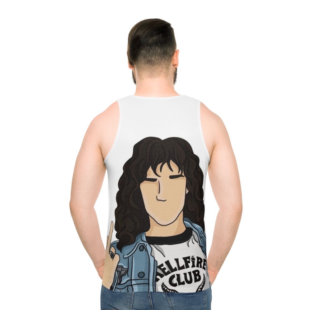 Unisex Stranger Things Tank Top - men back