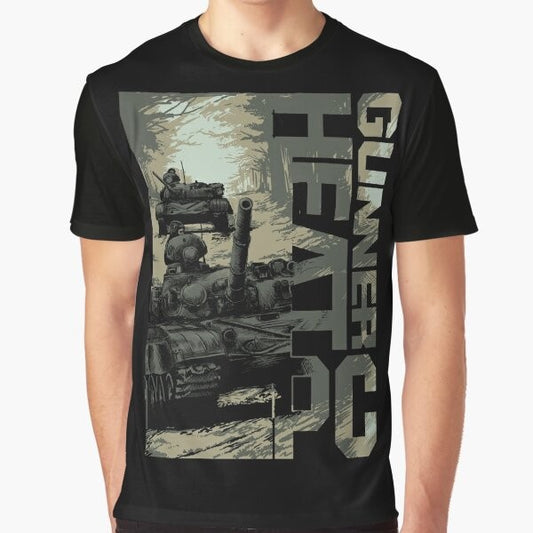 GHPC T-72 Tank Convoy Graphic Gaming T-Shirt