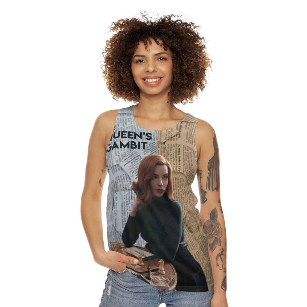 The Queen's Gambit Unisex Tank Top - women