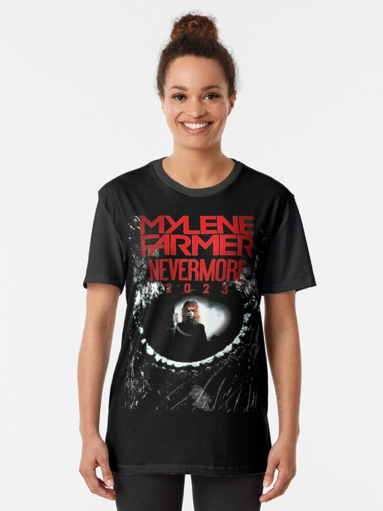 Mylene Farmer Nevermore Graphic T-Shirt - Women