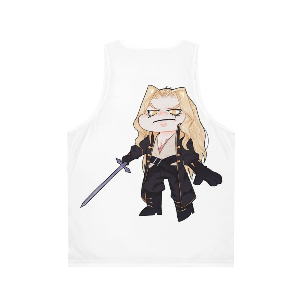 Castlevania Alucard Chibi Unisex Tank Top - Back