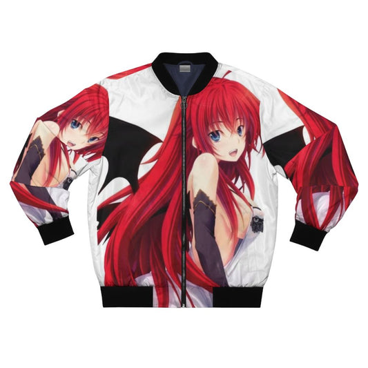 Rias Gremory Anime Inspired Bomber Jacket for Highschool DxD Fans