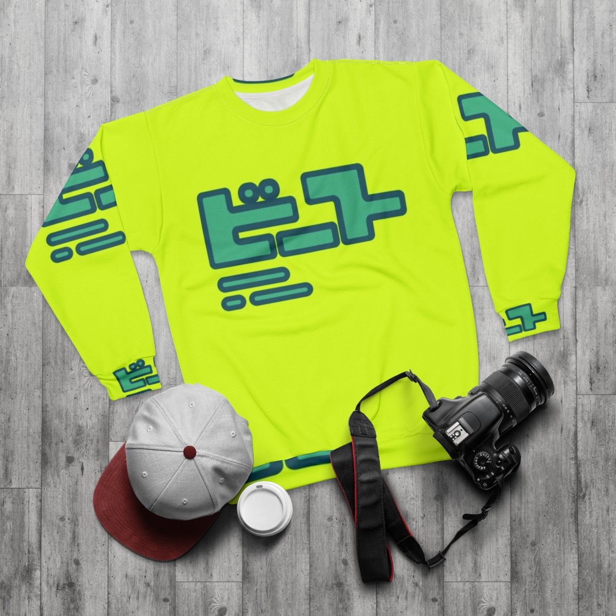 Jet Set Radio Future Graffiti Sweatshirt - flat lay