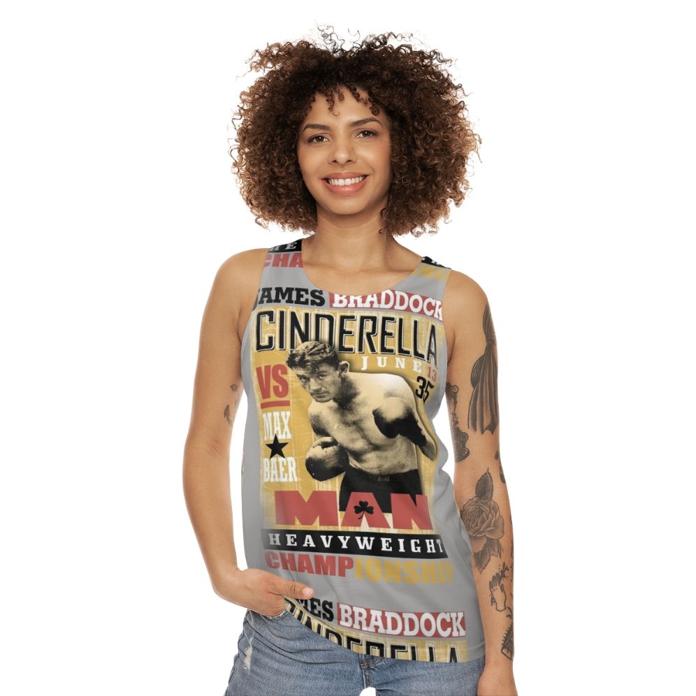 James Braddock Vintage Boxing Tank Top - women