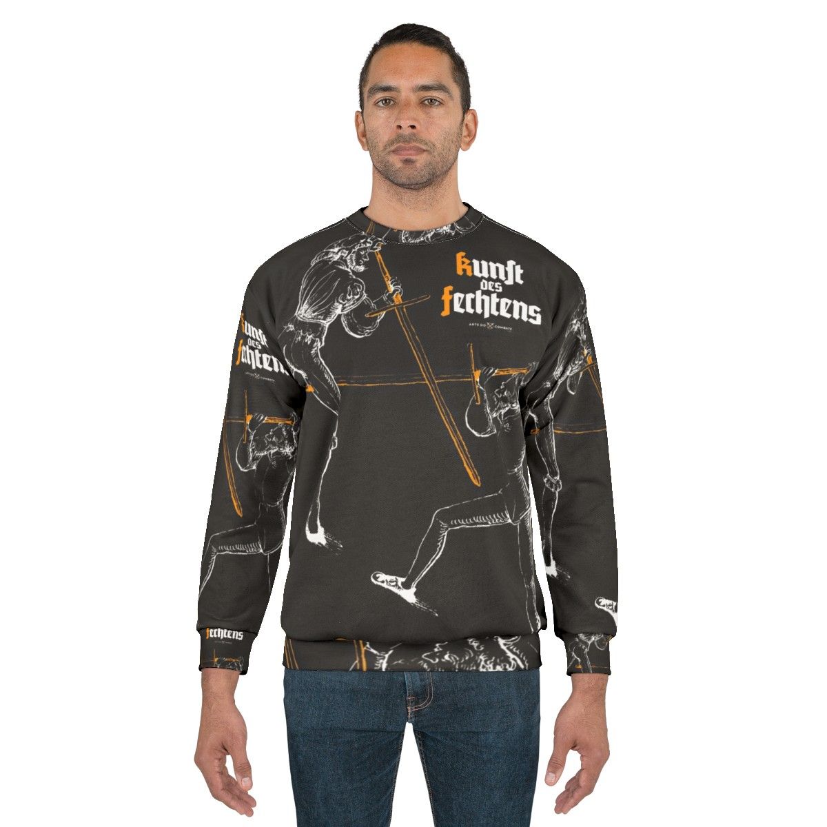 Medieval Longsword Fencing Sweatshirt - men