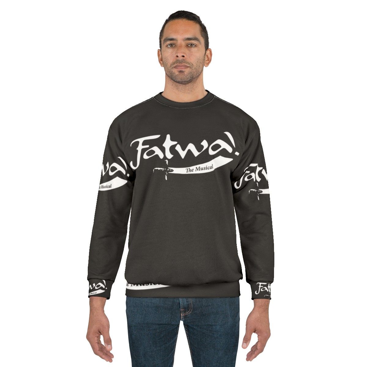 Fatwa The Musical Sweatshirt featuring Curb Your Enthusiasm and Hamilton inspired designs - men