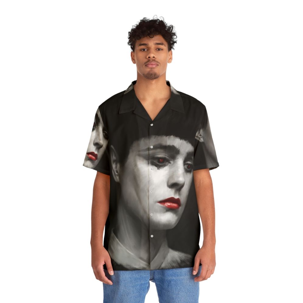 Blade Runner Rachel Business Hawaiian Shirt - People Front