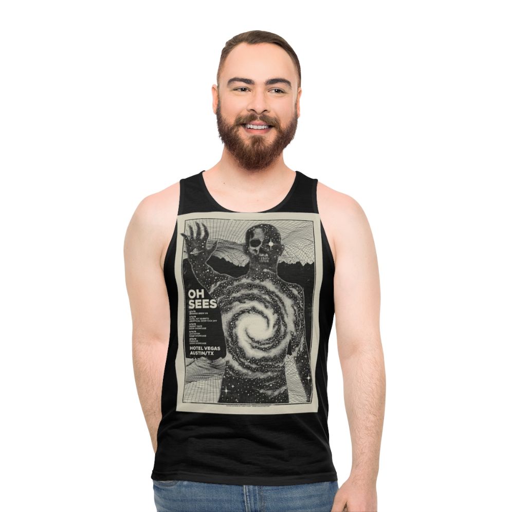 Thee Oh Sees psychedelic rock band unisex tank top - men