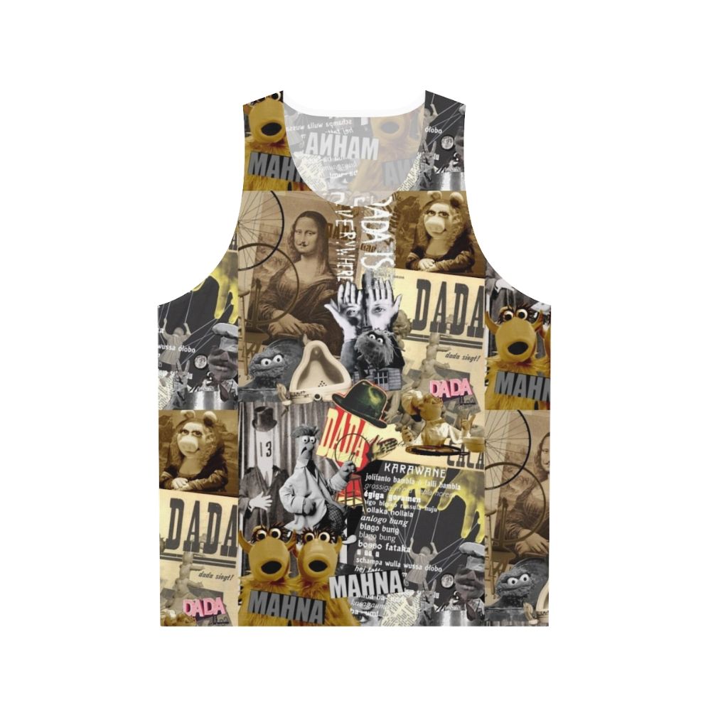 Muppet Dada Collage Unisex Tank Top