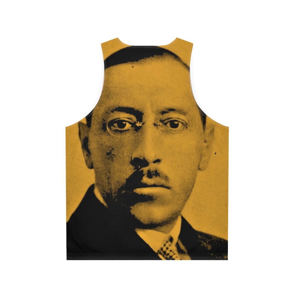 Igor Stravinsky portrait unisex tank top - Back