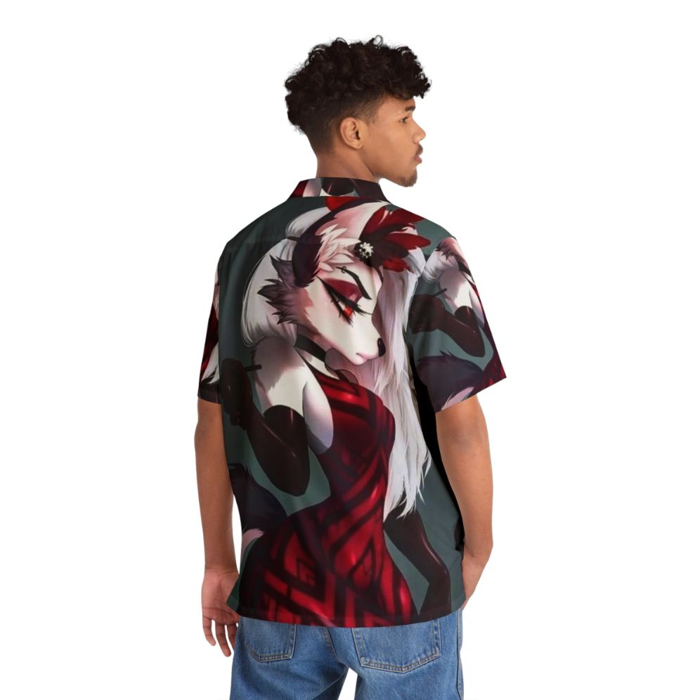 Helluva Boss Loona Hawaiian Shirt 3 - Anime Art Design - People Back