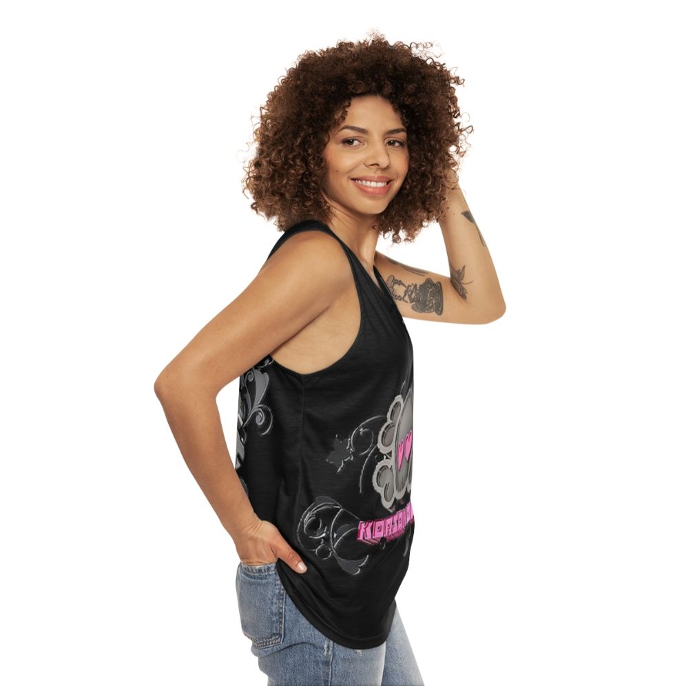 Korsakoff Unisex Hardstyle Tank Top - women side