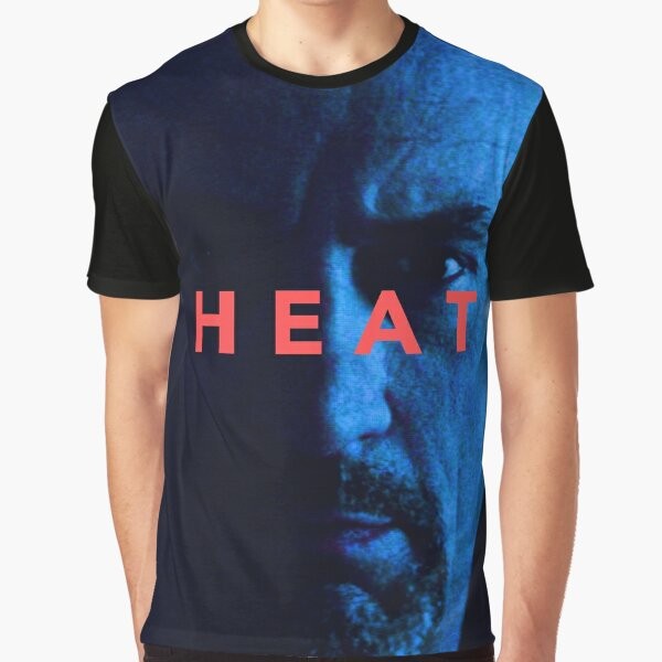 Heat Movie Graphic T-Shirt featuring Robert De Niro and Al Pacino