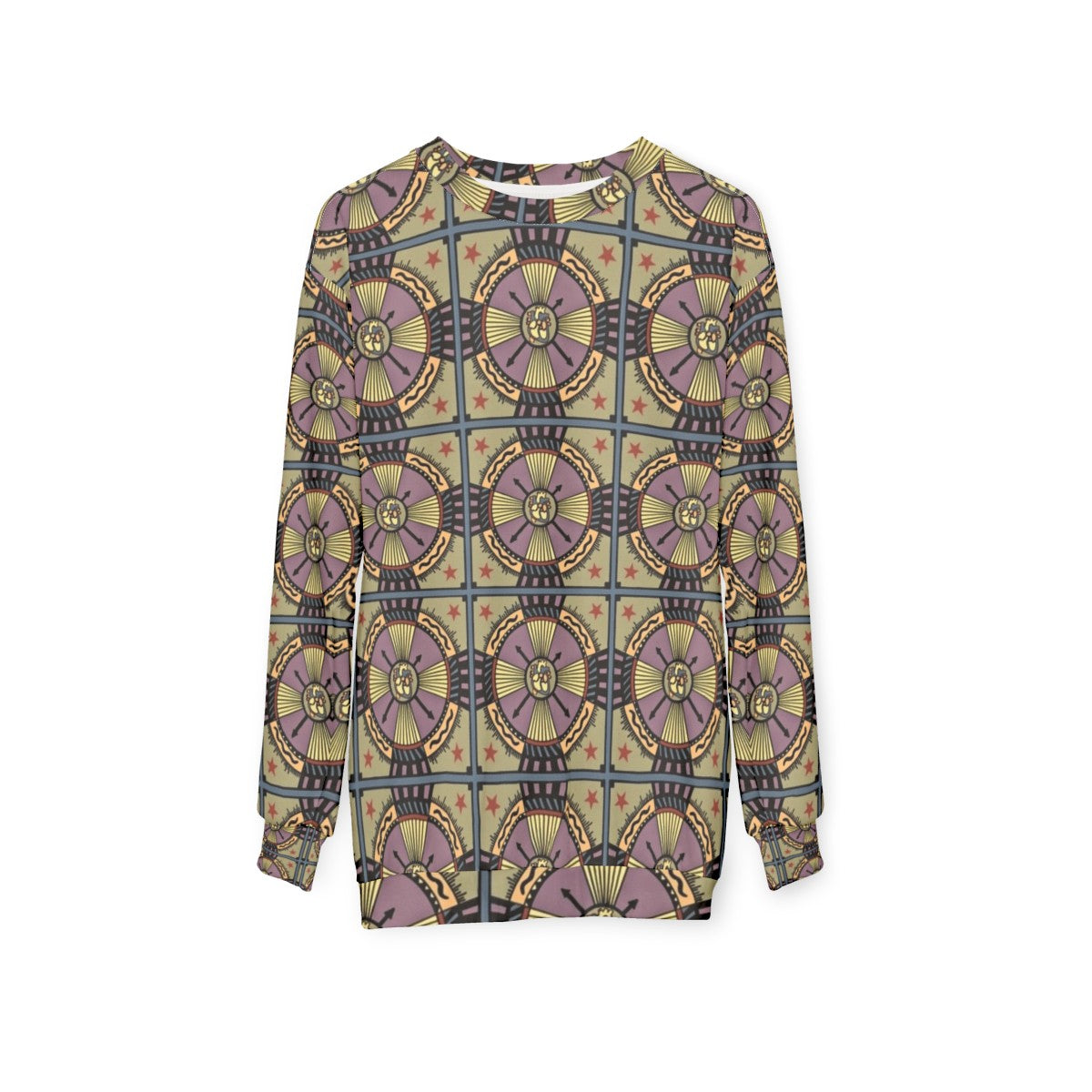 Heartifact Follow Your Heart Mandala Sweatshirt - hanging