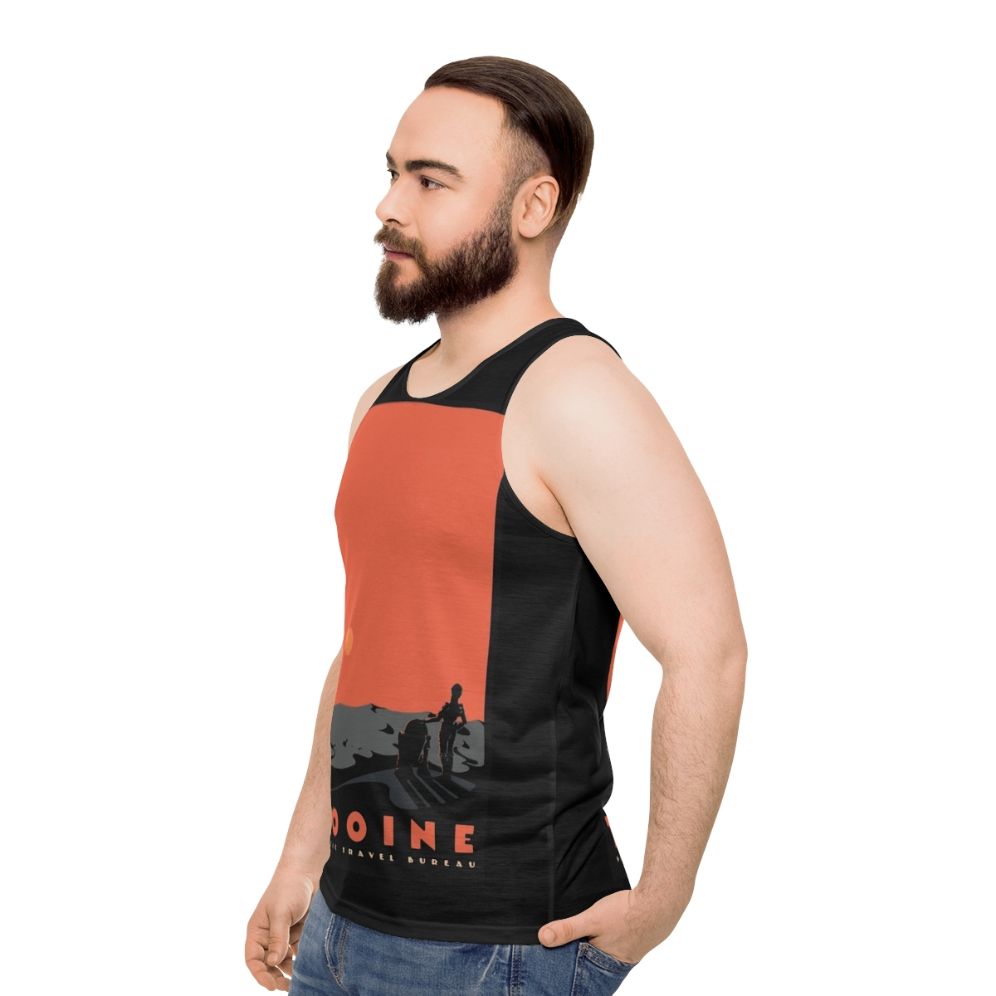 Explore Tatooine Unisex Star Wars Tank Top - men side