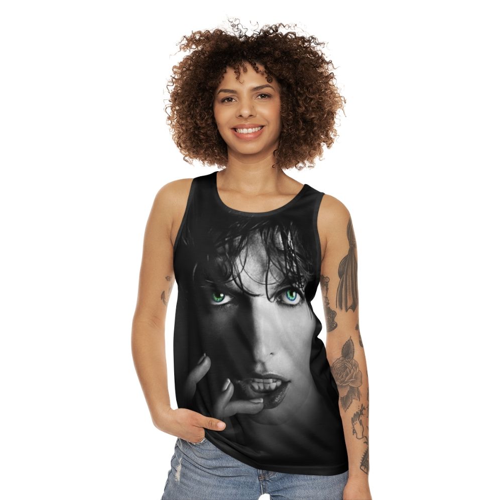 Milla Jovovich Resident Evil Unisex Tank Top - women