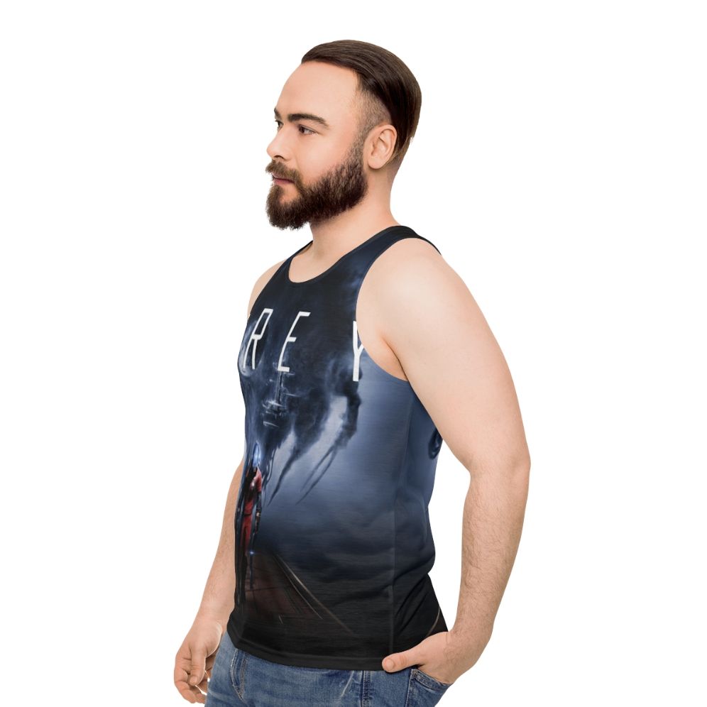 Prey Vector Unisex Tank Top - men side