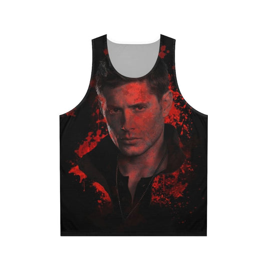 Supernatural Dean Winchester Unisex Splatter Tank Top