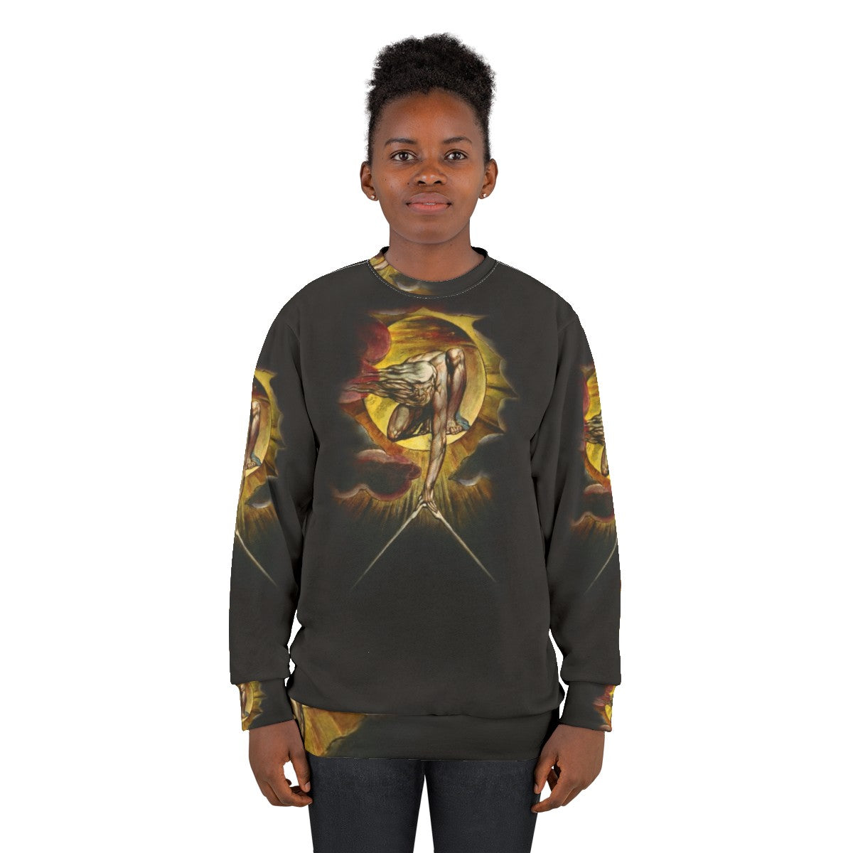 William Blake's "The Ancient of Days" Sweatshirt - women